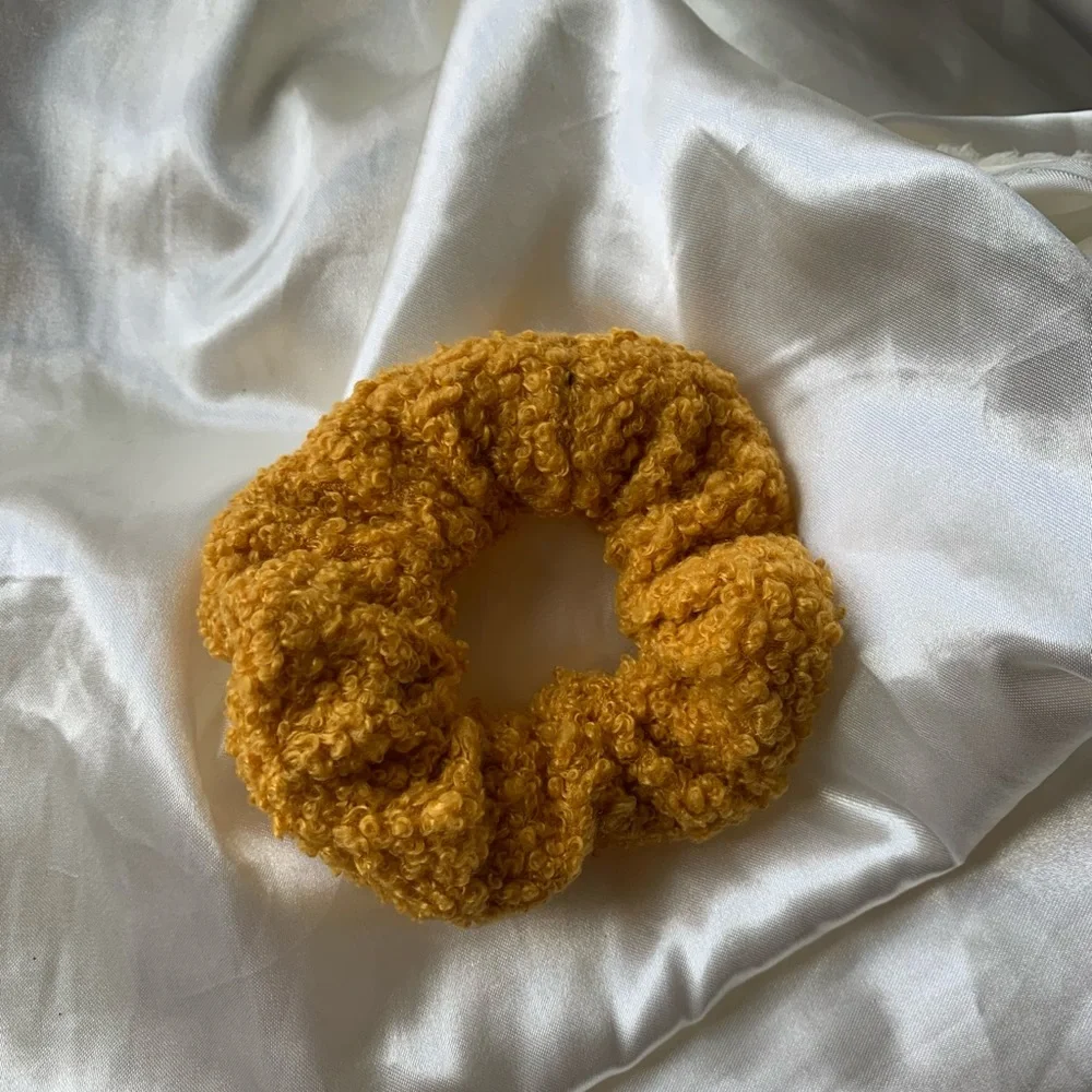 Teddy Sweaterlike Scrunchies